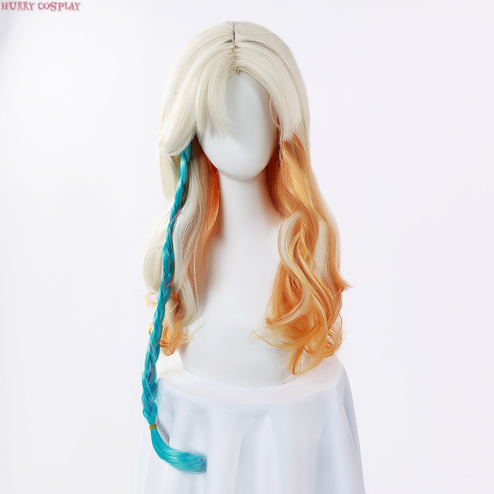 Game Cosplay,Genshin Impact,Wigs,Genshin Impact Natashi Nonen Cosplay Costume - Wig